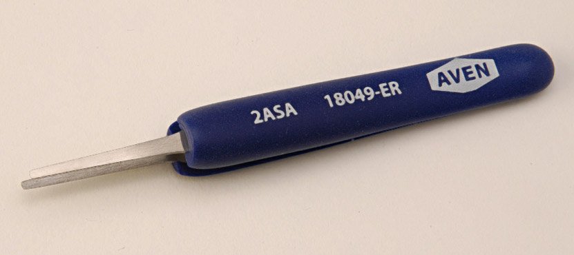 Aven Ergonomic Precision Foam Grip Tweezers Style 2A-SA