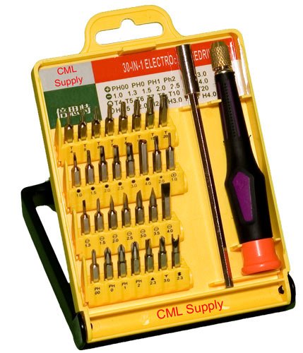 Precision Screwdriver Security Bit Set With Extension
