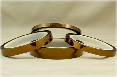 Gold Kapton Tape Polyamide 1/4" x 36yds ** 10 Rolls **