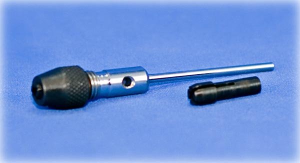 Mini Keyless Chuck 3/32" Shank For Micro Drill Bits