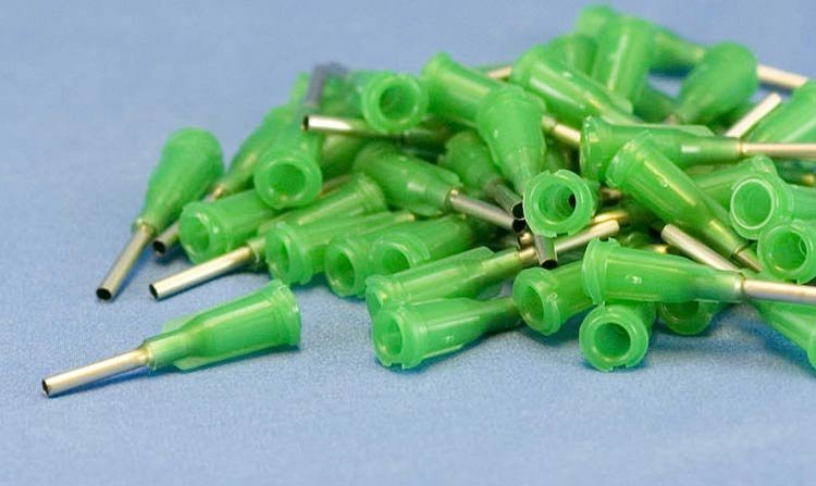 Dispensing Needle 14 ga 0.069id x 1/2" Tip Green 50 pc