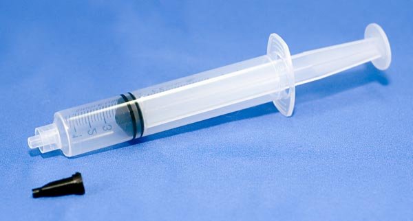 Dispensing Syringes 10cc 10ml Plastic 100pc and tip cap