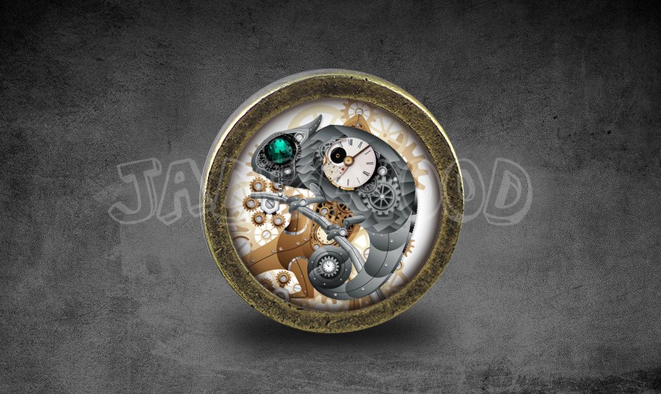Steampunk Glass Cabochon Bronze cabinet Dresser Knobs pull / Dresser Pull