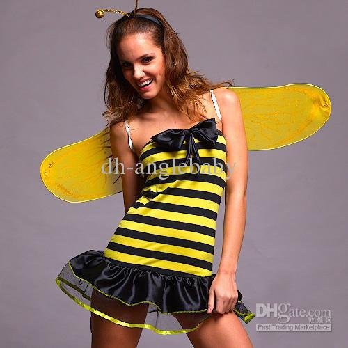 Wholesale - 30% off 2011 new Sexy Bee Costume CT0068