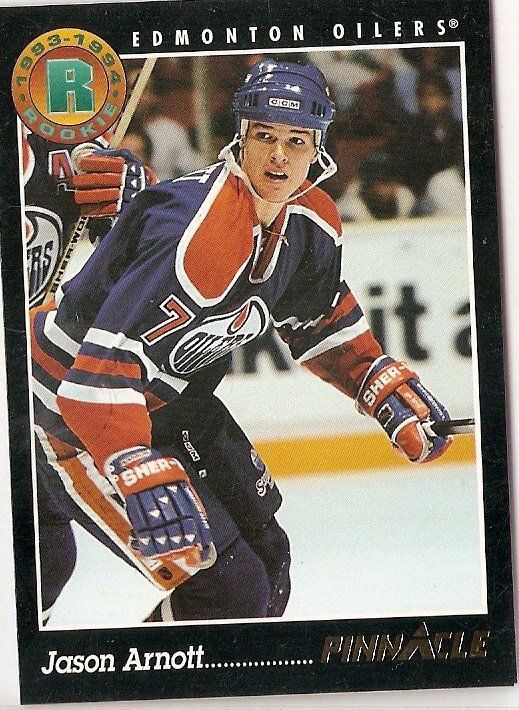 Pinnacle 93/94 Jason Arnott Rookie Card