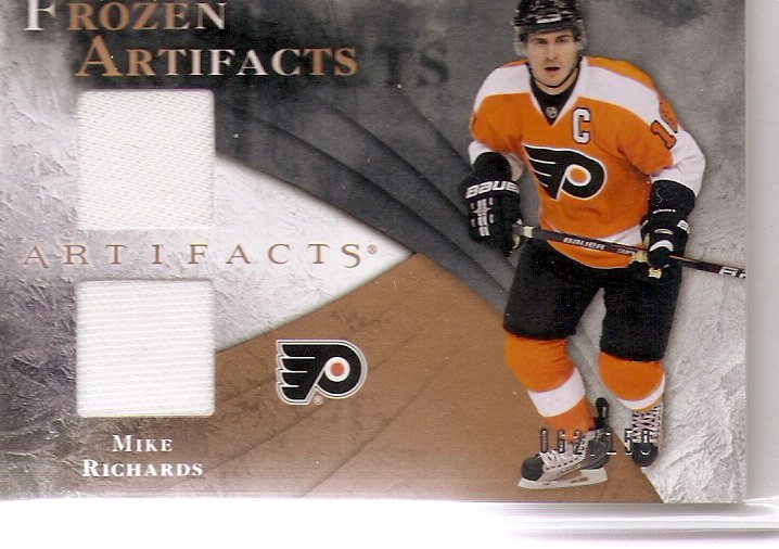 Upper Deck Artifacts 10/11 Frozen Artifacts Silver Mike Richards