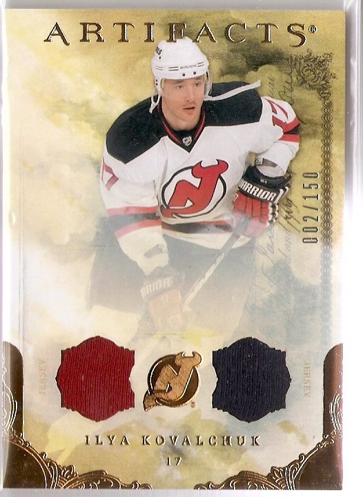 2010-11 Artifacts Jerseys Bronze #12 Ilya Kovalchuk