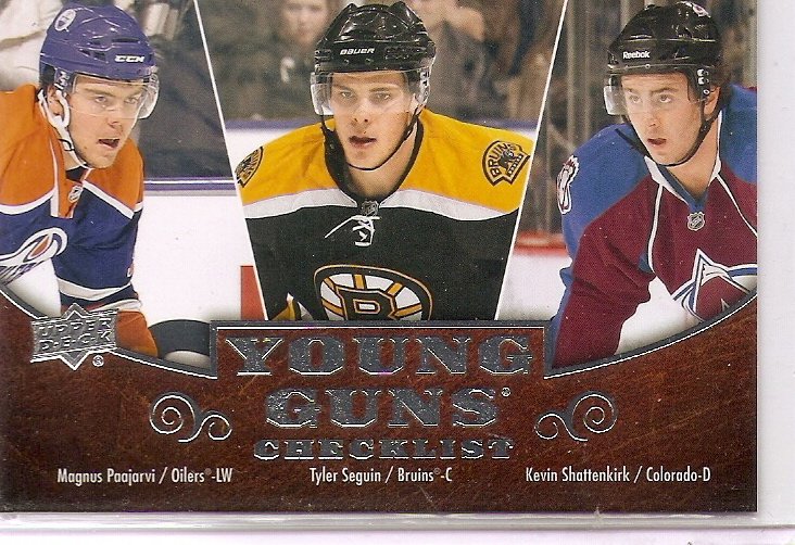 2010-11 Upper Deck #500 Tyler Seguin#{Magnus Paajarvi/Shattenkirk CL