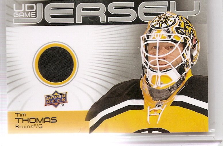 2010-11 Upper Deck Game Jerseys #GJTT Tim Thomas