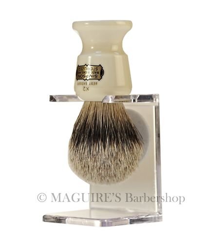 VULFIX SHAVING BRUSH DRIP STAND - CLEAR