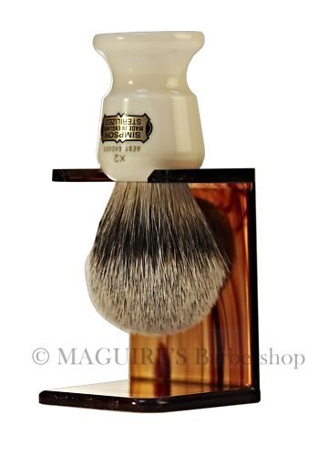 VULFIX SHAVING BRUSH DRIP STAND - TORTOISESHELL