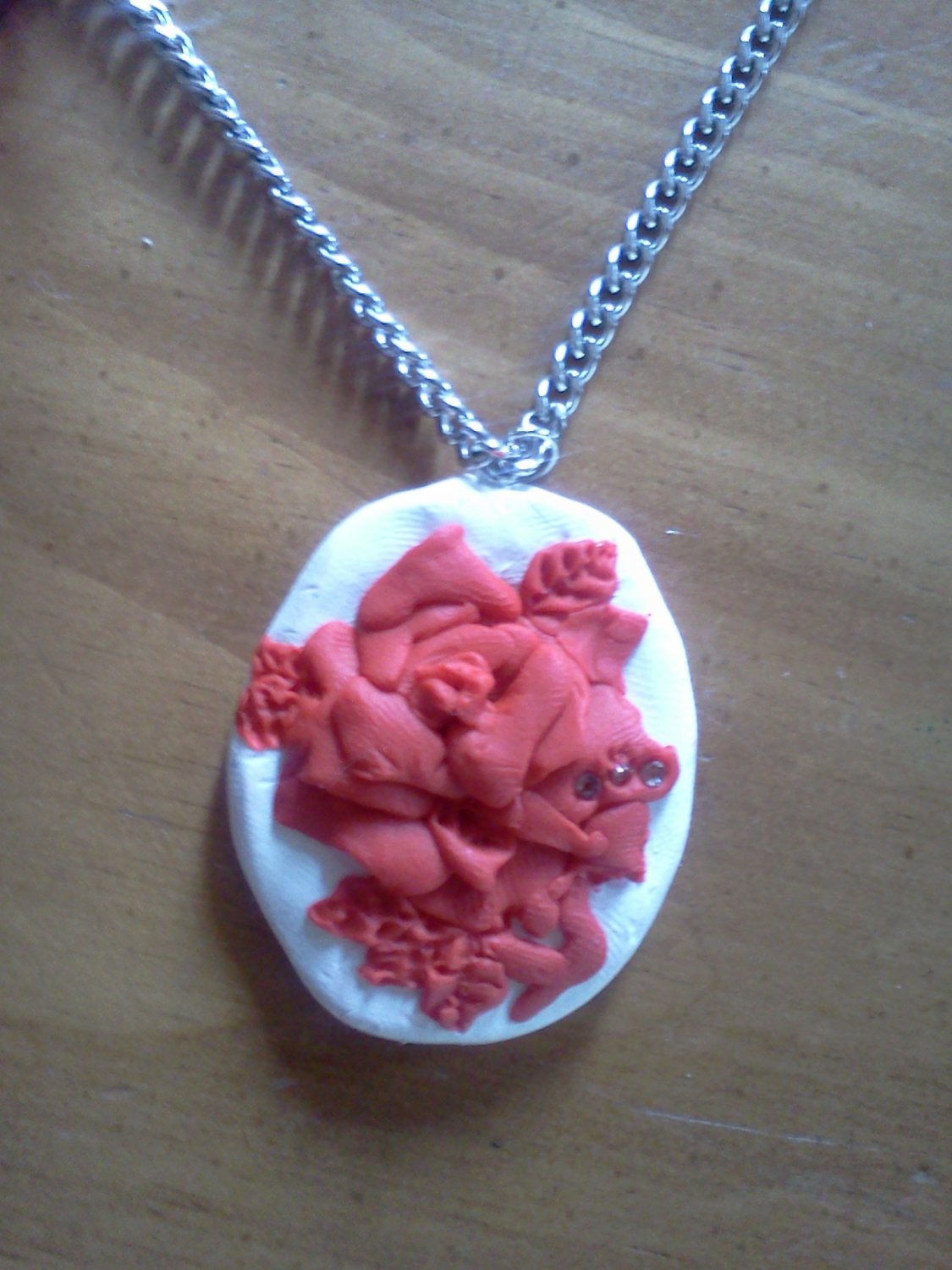 rose necklace