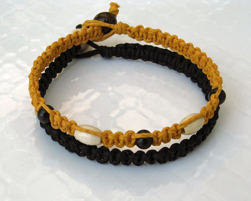 Steelers Fan Hemp Bracelet Set