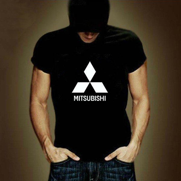 Buy 100 Cotton Car Logo Mitsubishi Letter T Shirt Men Clothing Funny T shirt Man Tee Shirts Street