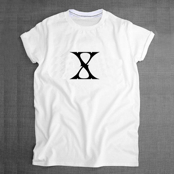 Buy Japan X Letter Print T shirt Men White Black Fashion T Shirt Tee Top Male Tshirts S XXL Combe