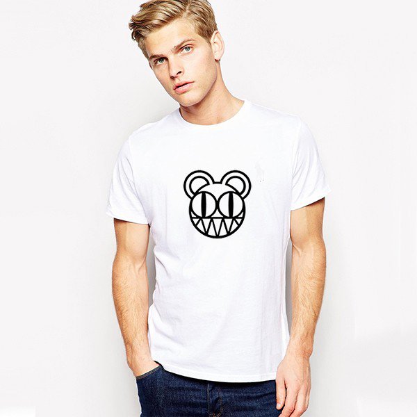 Buy Radiohead Short Sleeve T Shirt Men Clothing Funny Emoji Letter Print T shirt Man Tee Shirts Str