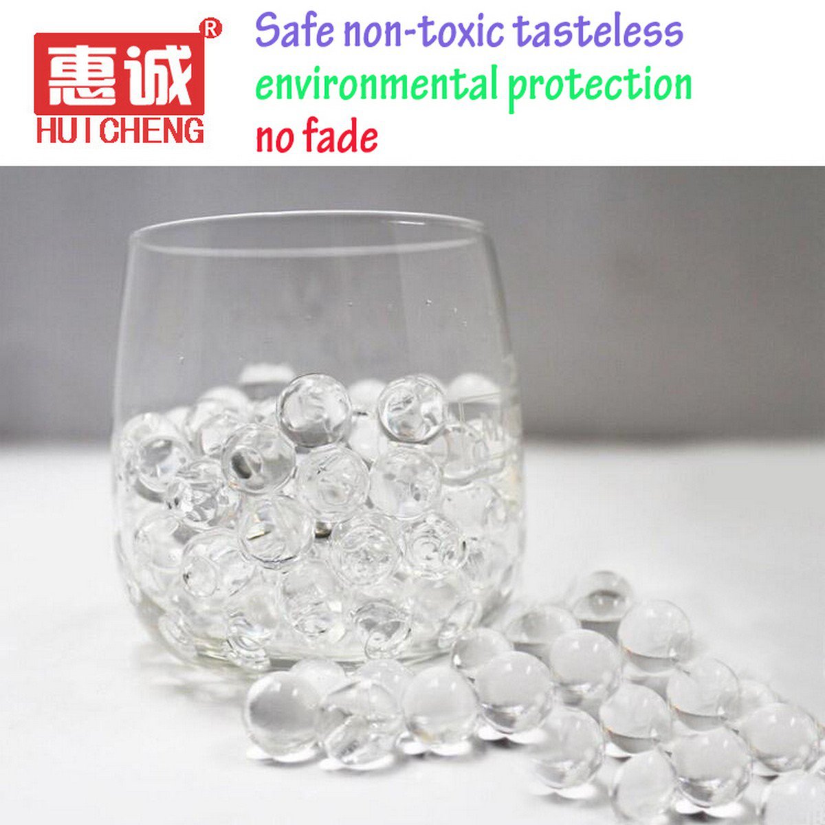 Buy 100package=20000pcs lucency Crystal Bullets Soft Water Gun Paintball Bullet Bibulous Bullet Toy