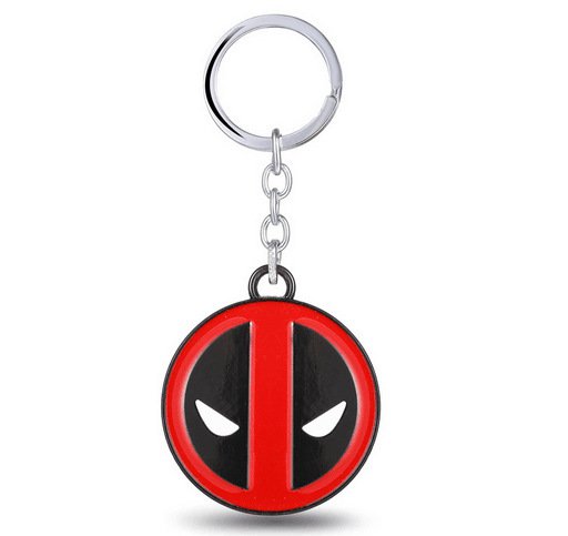 Buy Movie Deadpool Figure Toys Mark Model Alloy Keychain Pendant Wade Wilson X men Keyring Super He