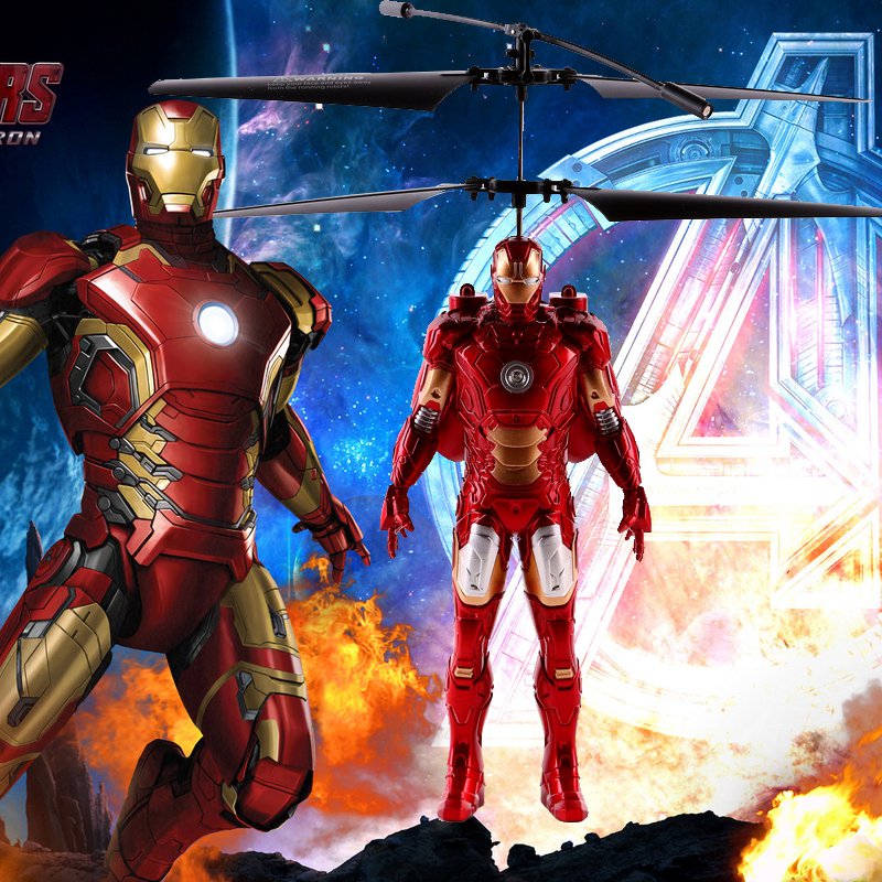 Buy Suspension Induction Flight The Avengers Iron Man Remote Induction Control Helicopter Inductio