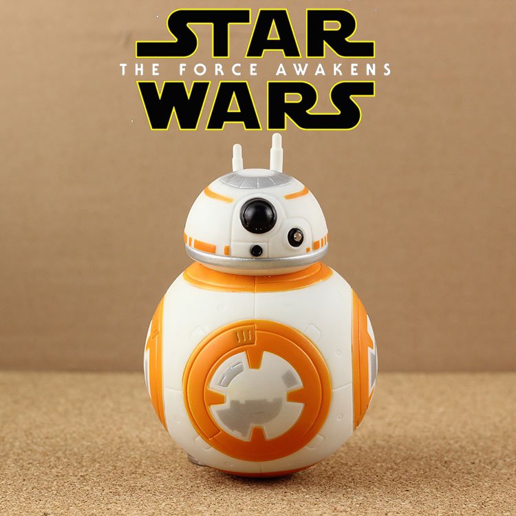 Buy HOT! 12cm The Star Wars Force Awakens BB8 BB 8 Lightsaber Tumbler Pendant Action Figure Toys Ch
