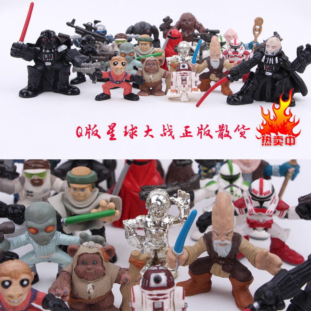 Buy Star wars The Force Awakens Droid Robot Clone trooper Darth Vader Empire soldiers Action Figure