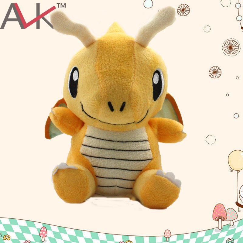 Buy Cute Pokemon Center Dragonite Stuffed Plush Doll Mini Figure Minifigures Anime Pokemon Figure