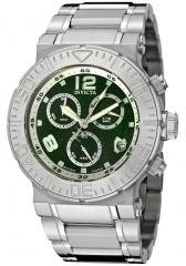 Invicta Men's Reserve Chronograph Green Sandstone Dial Stainless Steel