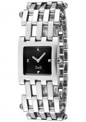 Dolce & Gabbana Women's Bellevue Black Dial Stainless Steel