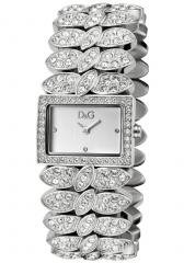 Dolce & Gabbana Women's 800 White Crystal Stainless Steel