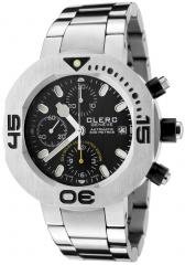 lerc Men's CXX Scuba 250 Automatic Chronograph Stainless Steel