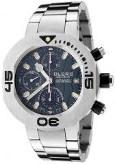 Clerc Men's CXX Scuba 250 Automatic Chronograph Stainless Steel