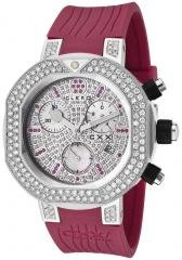 Clerc Women's CXX Scuba White & Pink Diamond Magenta Rubber