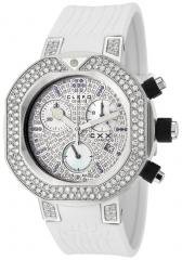 Clerc Women's CXX Scuba White & Blue Diamond White Rubber