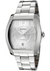 Accutron by Bulova Men's Swiss Made Automatic Silver Dial Stainless Steel