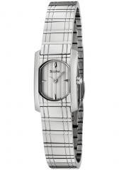 Bulova Women's White Dial Stainless Steel