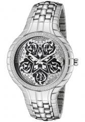 Christian Bernard Women's White Crystal Stainless Steel (L)