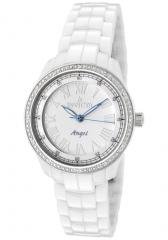 Invicta Women's Angel Diamond White Dial White Ceramic