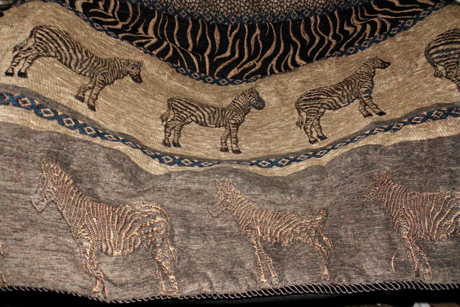 New Zebra Jacquard Pillow Sham