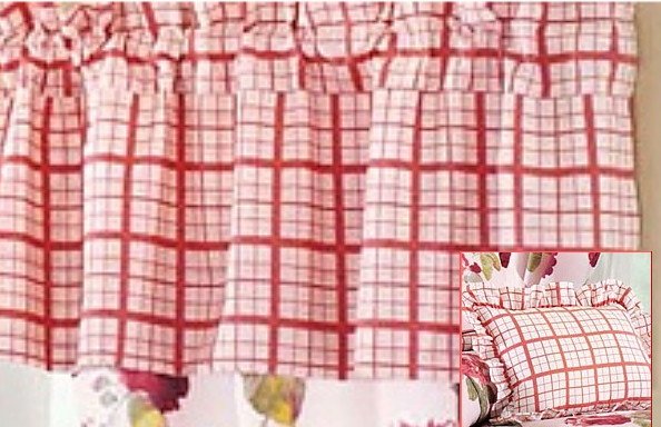 New Valance & Matching Pillow