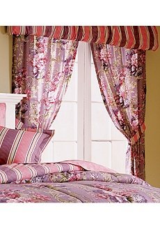 New Rod Pocket Curtains FLORAL 84 x 84"