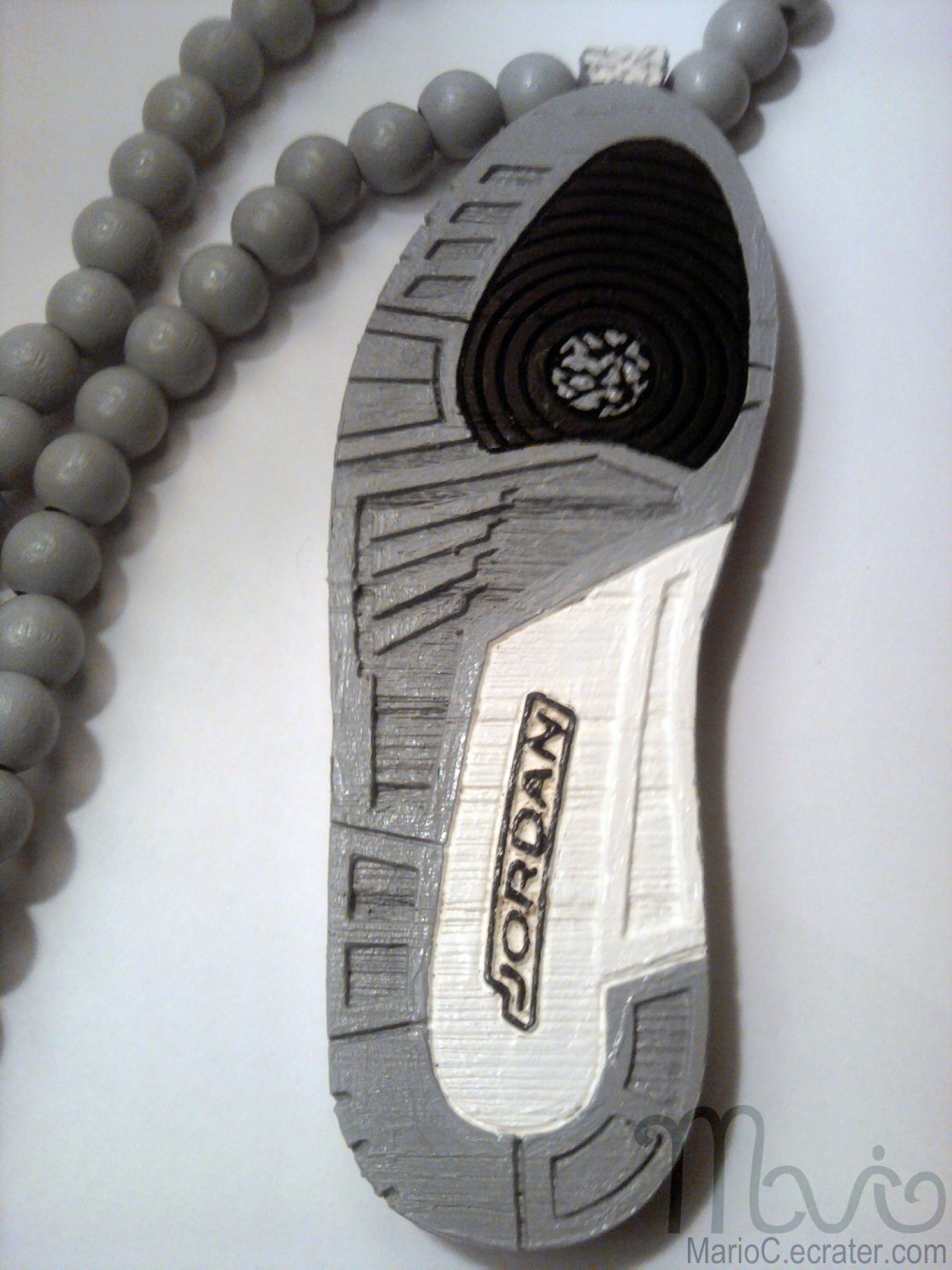 Jordan 3 Black/Cement Chain