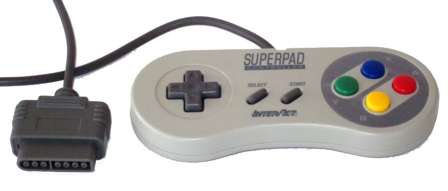 Superpad Controller for Super Nintendo Entertainment System