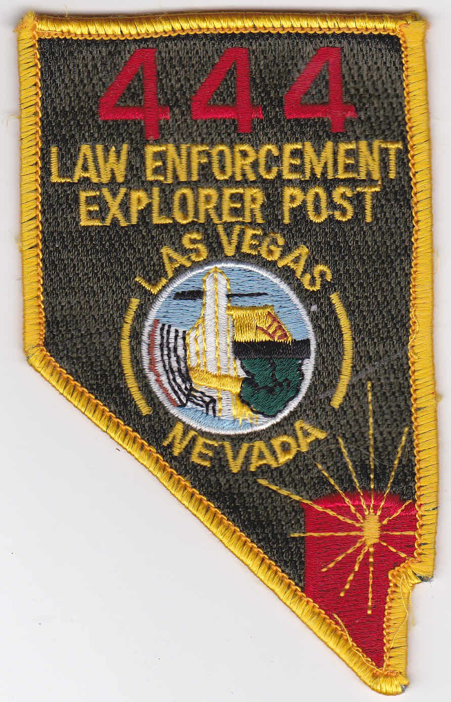 Las Vegas Nevada Law Enforcement Explorer Patch Uniform