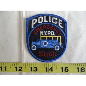 NYPD Emergency Squad Police Patch Uniform New York