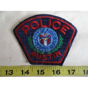 Austin TX Police Shoulder Patch Uniform