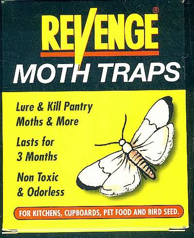 1 Pkg (2 Traps) Pheromone Pantry Moth Trap. Free Ship
