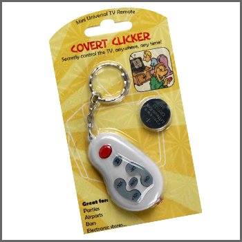 COVERT CLICKER Turn On/Off TVs And More - Great Fun
