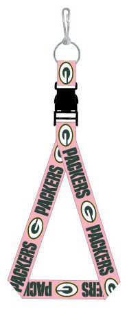 Key Accessories: Green Bay Packers Pink Lanyard