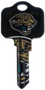 Key Blanks: Model: NFL - Jacksonville Jaguars Key Blanks - Kwikset