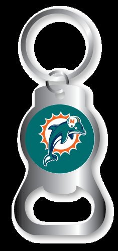 Key Chains: Model MIAMI DOLPHINS BOTTLE OPENER Keychain